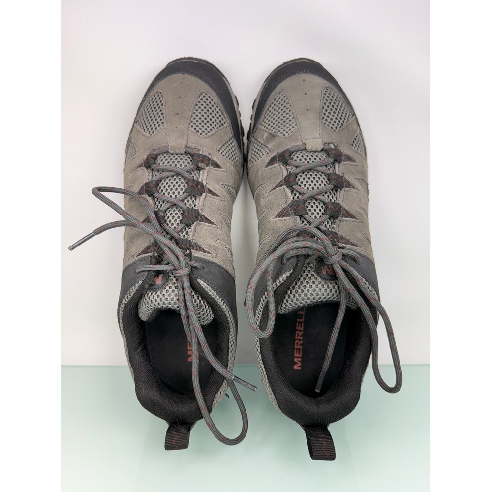Merrell Alverstone Hiking Trail Men Sz 10 Gray Low Top Sneakers Gorpcore Utility - Picture 3 of 9